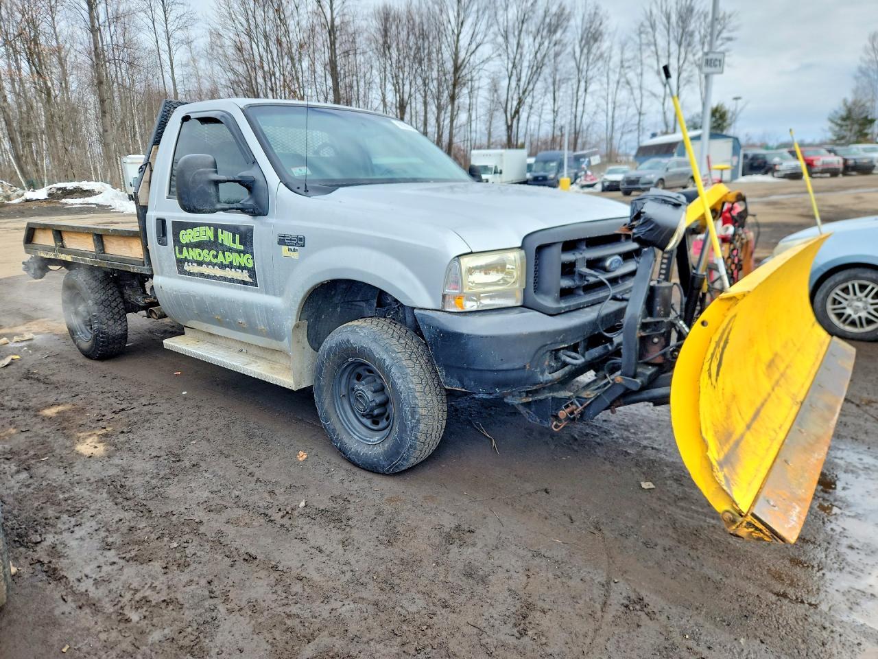 2004 Ford F250 Super Duty Flatbed Truck