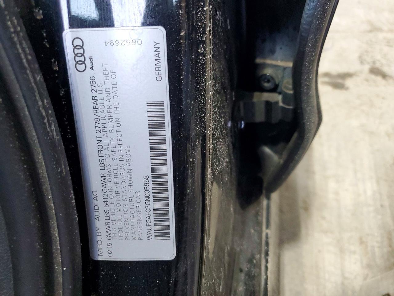 2016 Audi A6 Premium Plus