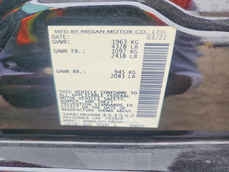 2022 Niss Altima