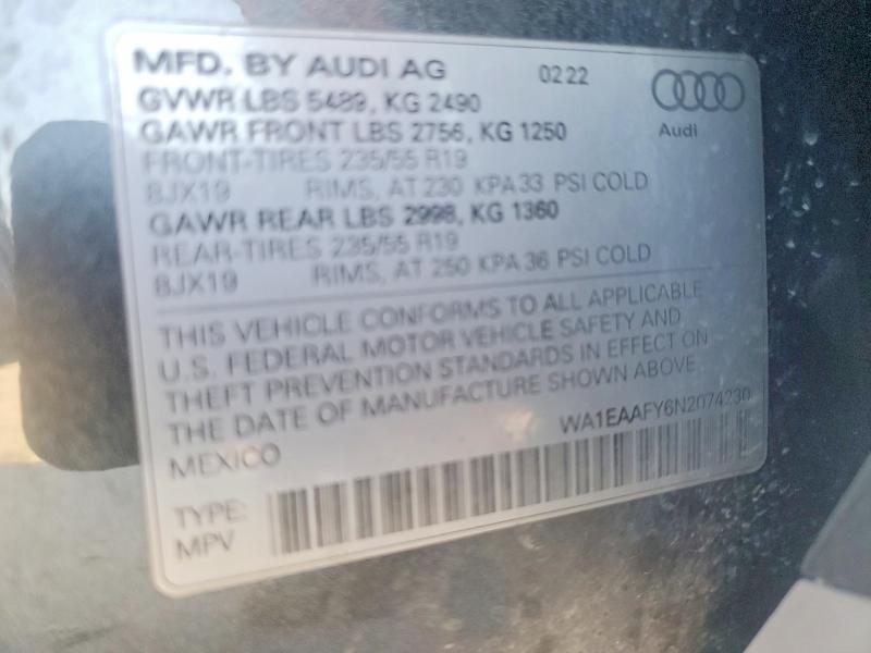 2022 Audi Q5 Premium Plus 45