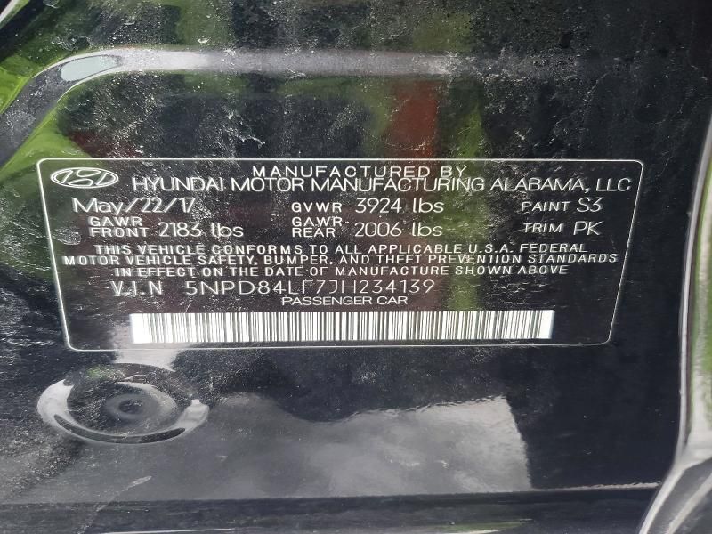 2018 Hyundai Elantra sel