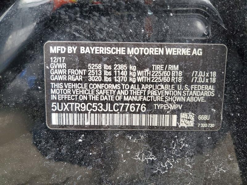 2018 BMW X3 Xdrive30i