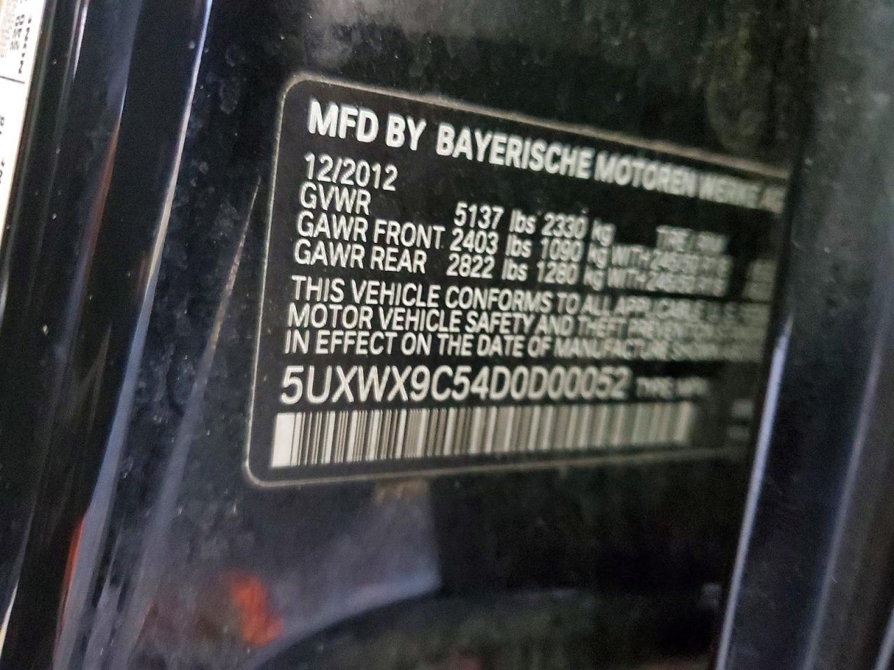 2013 BMW X3 Xdrive28i