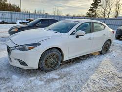 Salvage cars for sale from Copart Bowmanville, ON: 2018 Mazda 3 Grand Touring