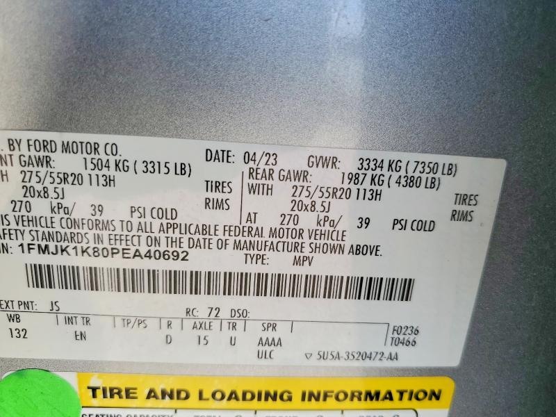 2023 Ford Expedition max Limited
