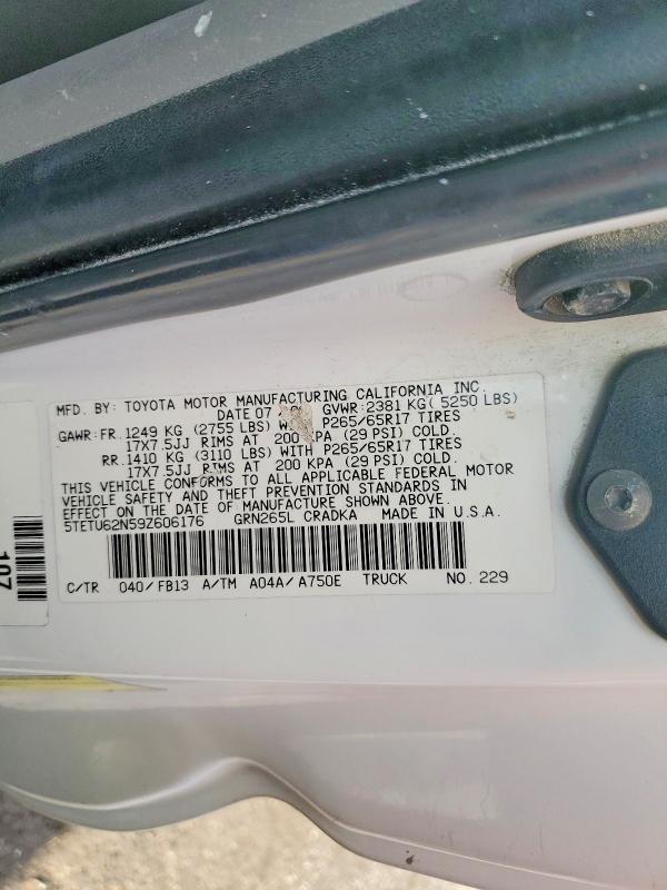 2009 Toyota Tacoma Prerunner Access cab