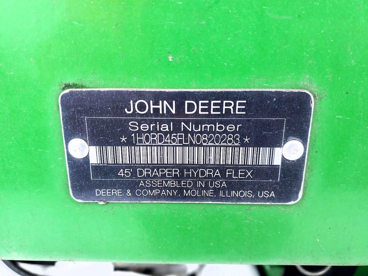 2022 John Deere Farm Equip