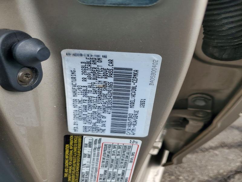 2004 Toyota Camry le