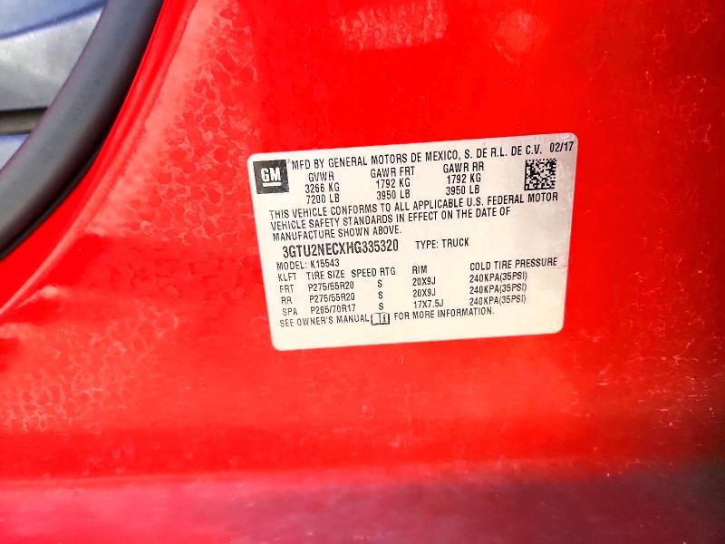 2017 GMC Sierra K1500 SLT
