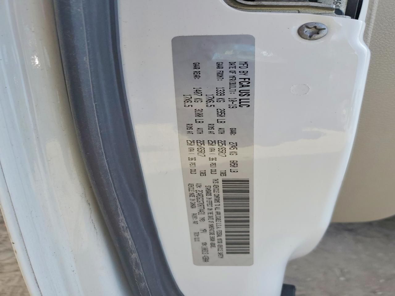 2019 Dodge Grand Caravan sxt