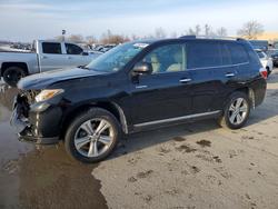 Salvage cars for sale from Copart Bridgeton, MO: 2013 Toyota Highlander Limited