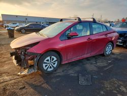 Salvage cars for sale from Copart New Britain, CT: 2018 Toyota Prius