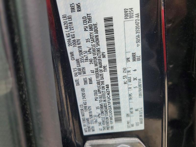 2015 Ford Escape se