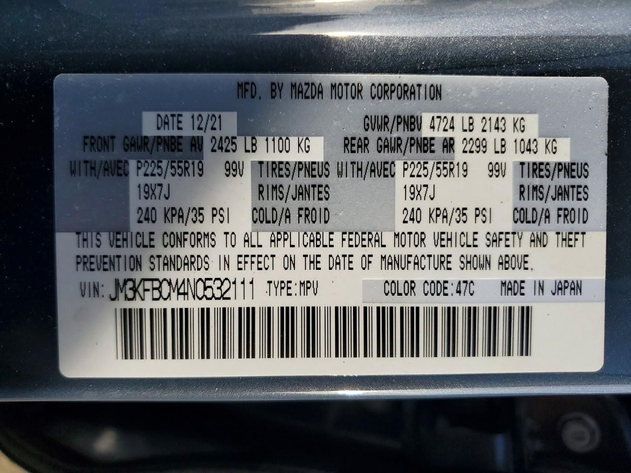 2022 Mazda Cx-5 Preferred