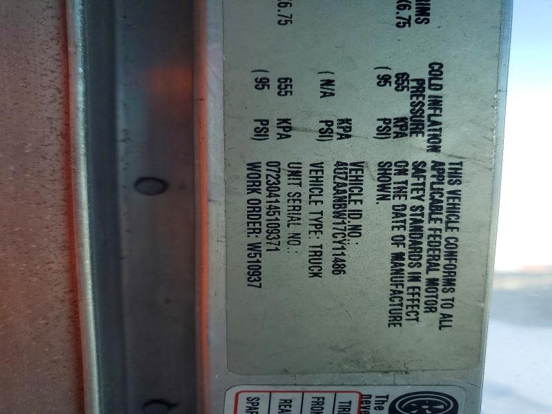 2007 Freightliner Chassis M Line WALK-IN Van