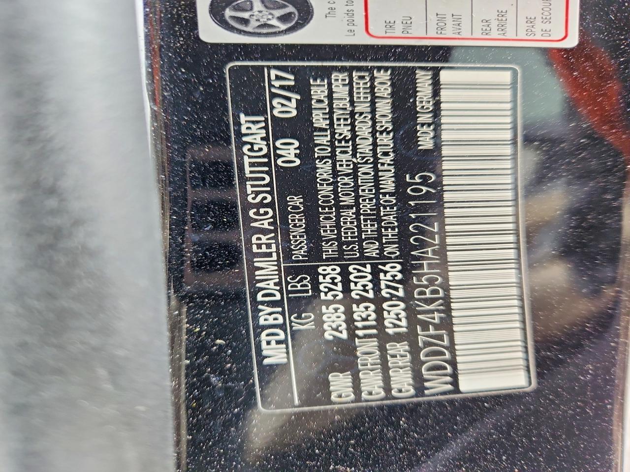2017 Mercedes-Benz E 300 4matic