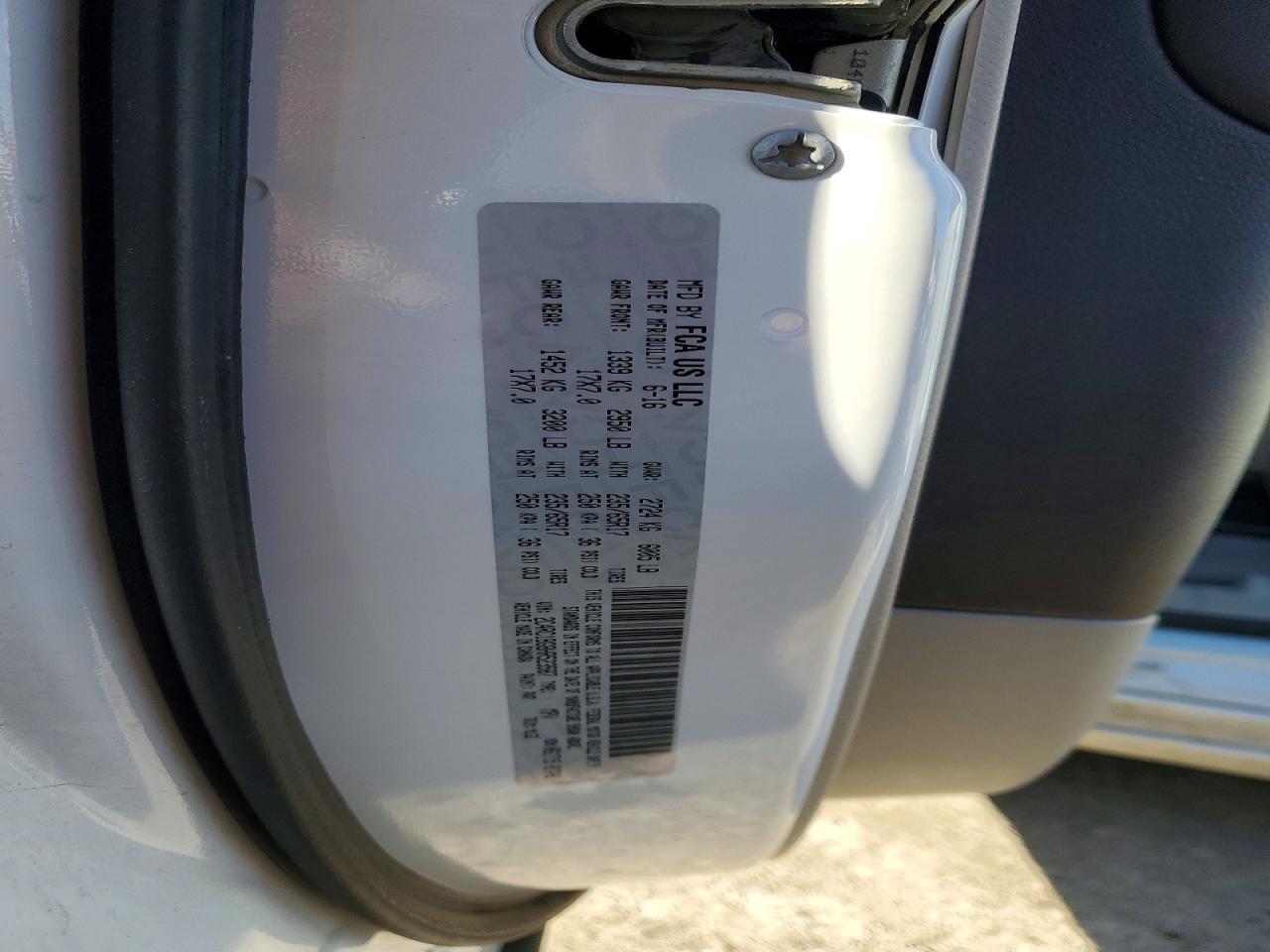 2017 Chrysler Pacifica Touring l
