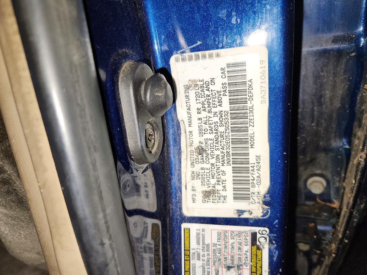 2005 Toyota Corolla ce