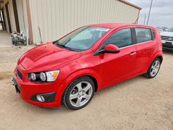Chevrolet Sonic salvage cars for sale: 2015 Chevrolet Sonic ltz