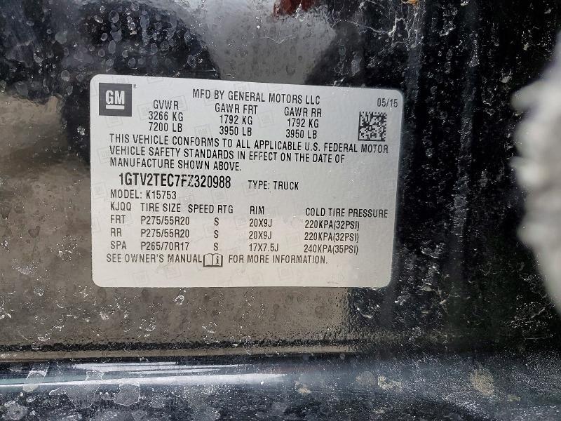 2015 GMC Sierra K1500