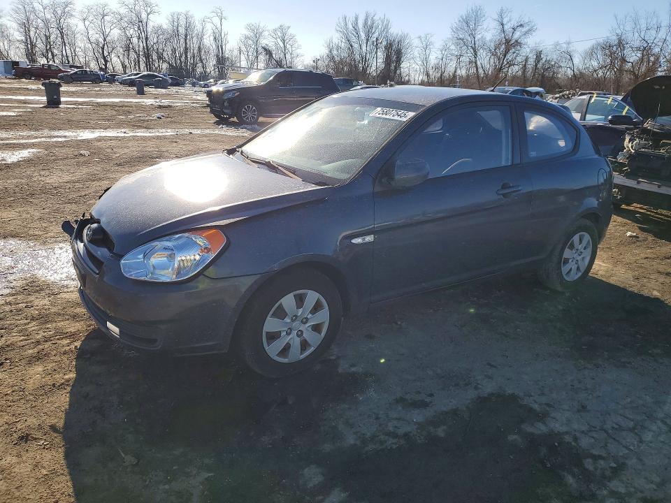 2010 Hyundai Accent Blue