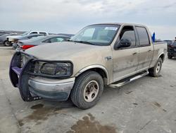 Ford F150 Supercrew salvage cars for sale: 2001 Ford F150 Supercrew