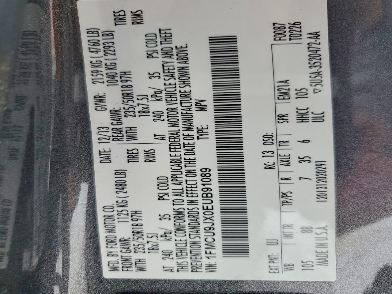 2014 Ford Escape Titanium