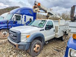 Salvage cars for sale from Copart Hurricane, WV: 2012 Ford F450 Super Duty Utility / Service Truck