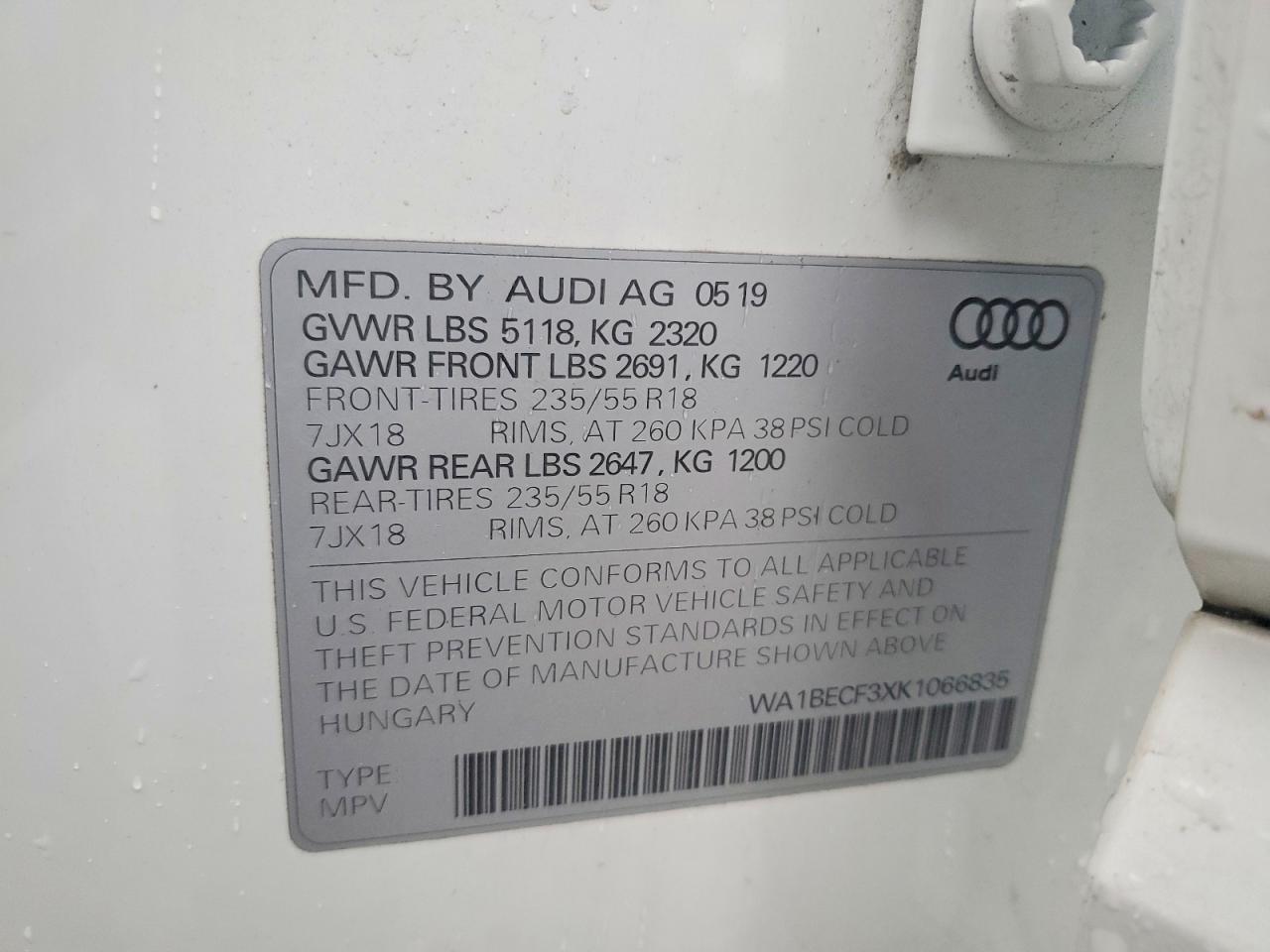 2019 Audi Q3 Premium Plus