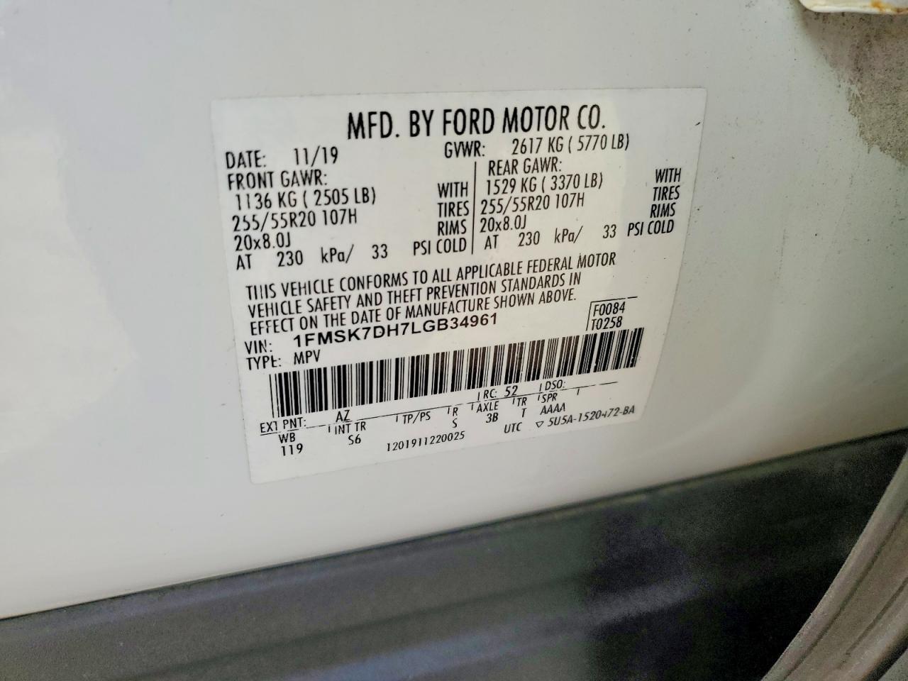 2020 Ford Explorer xlt