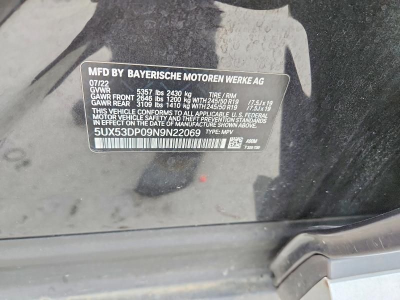 2022 BMW X3 Xdrive30i