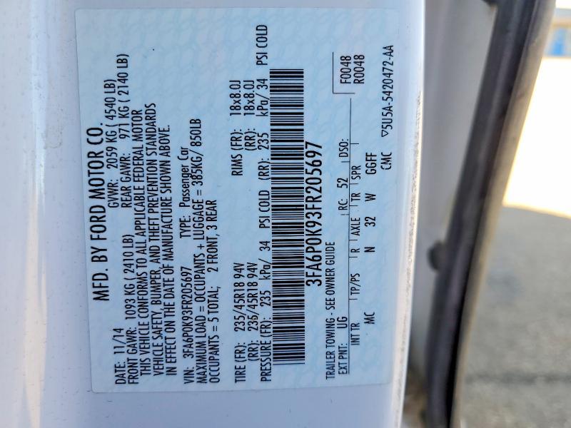 2015 Ford Fusion Titanium