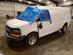 Salvage cars for sale from Copart -no: 2021 Chev Rolet Express 2500 Cargo Utility / Service Van
