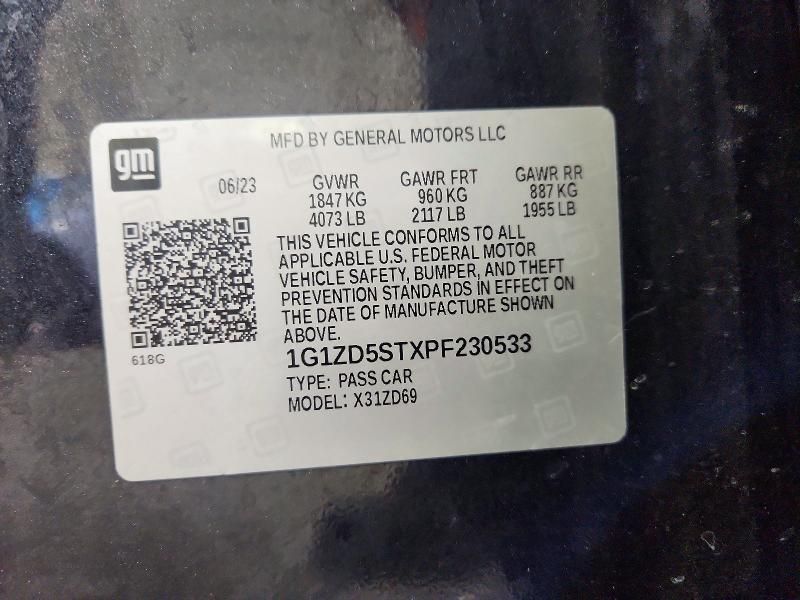 2023 Chevrolet Malibu lt