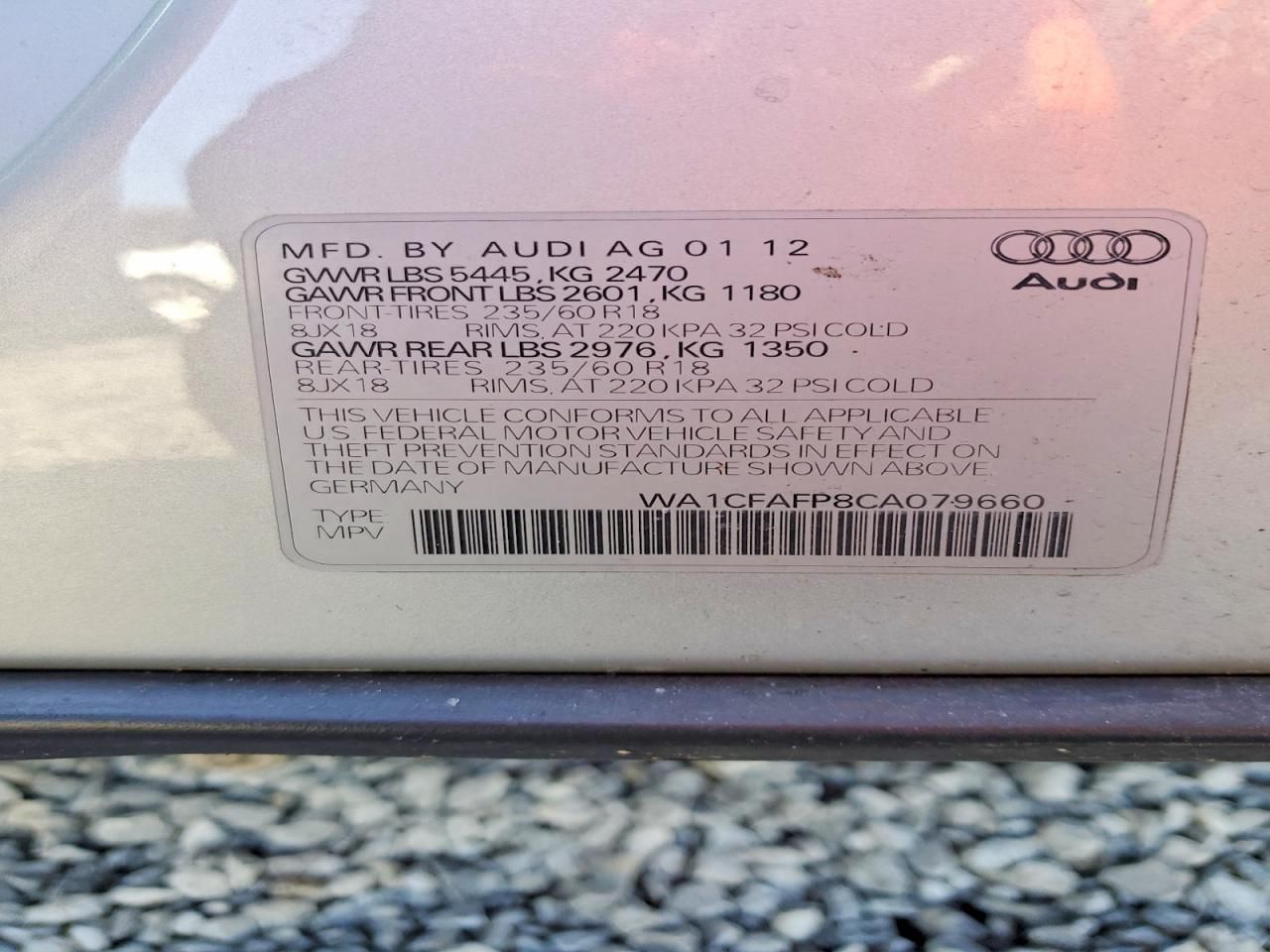 2012 Audi Q5 Premium