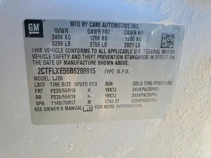 2011 GMC Terrain slt