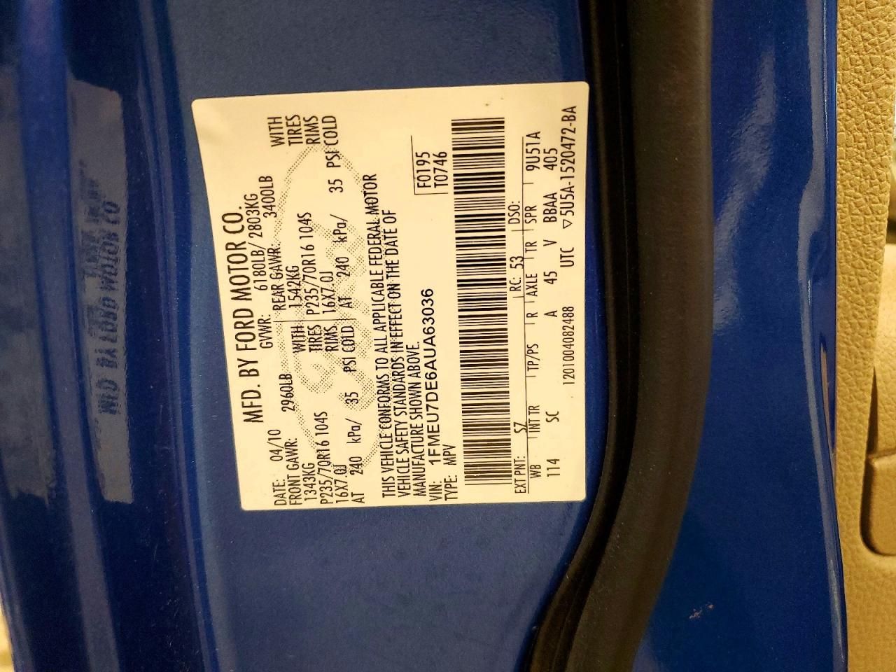 2010 Ford Explorer xlt