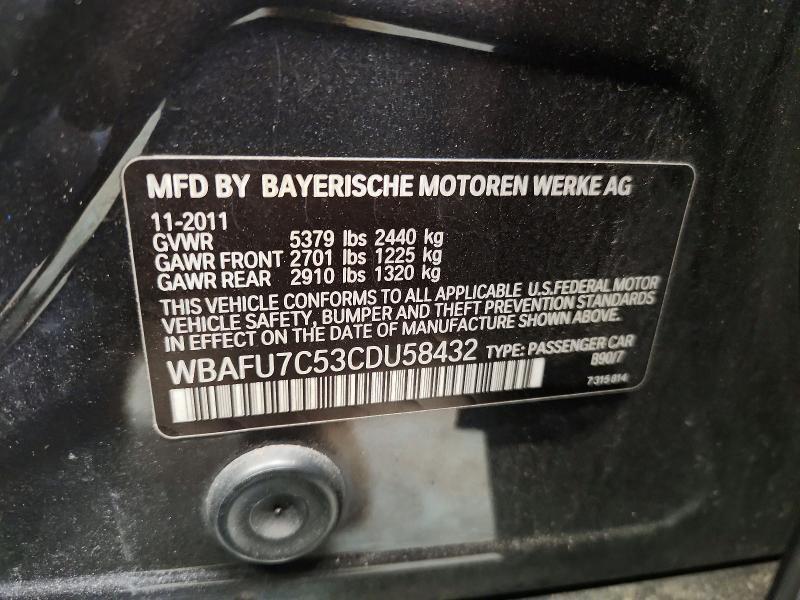 2012 BMW 535 xi
