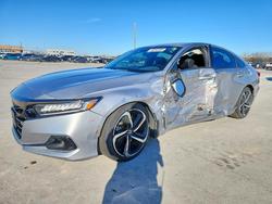 Honda salvage cars for sale: 2022 Honda Accord Sport