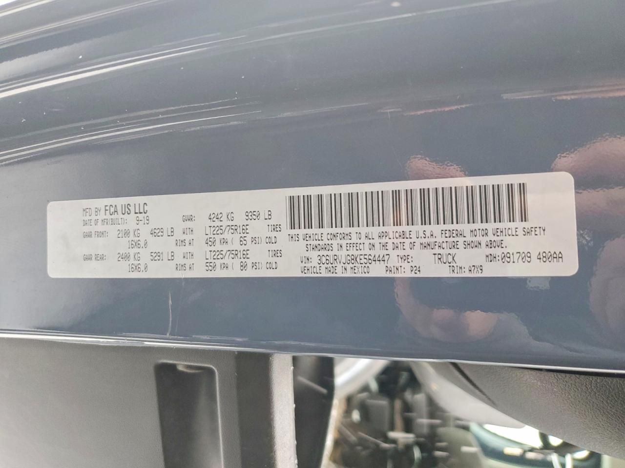 2019 Dodge RAM Promaster 3500 3500 High