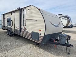 Salvage cars for sale from Copart Haslet, TX: 2016 Sandstorm 2016 Forest River Grey Wolf Camper