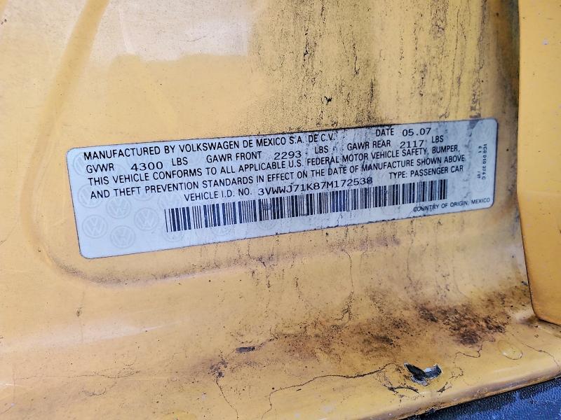 2007 Volkswagen Jetta gli Option Package 1