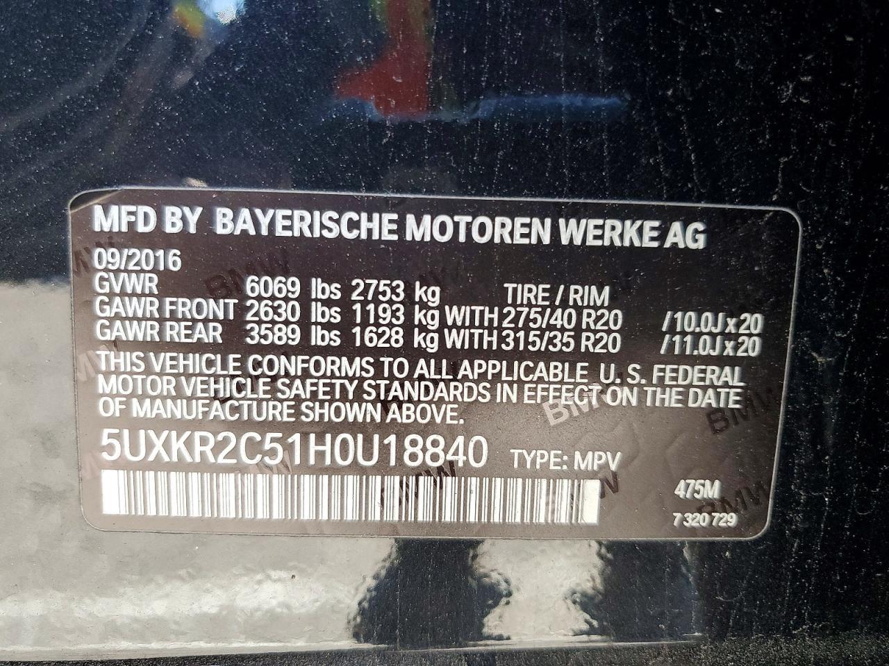 2017 BMW X5 Sdrive35i