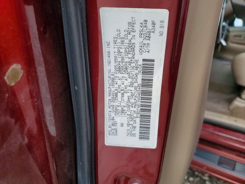 2004 Toyota Tundra Limited