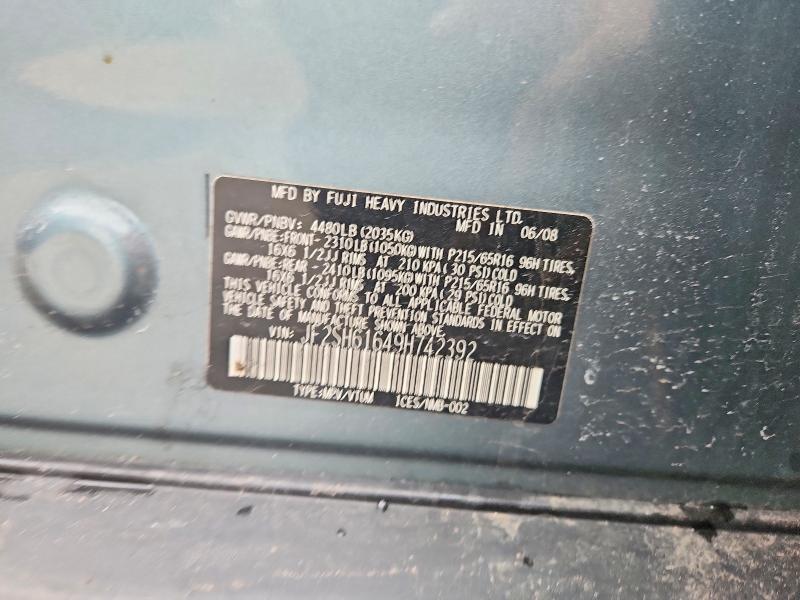 2009 Subaru Forester 2.5x
