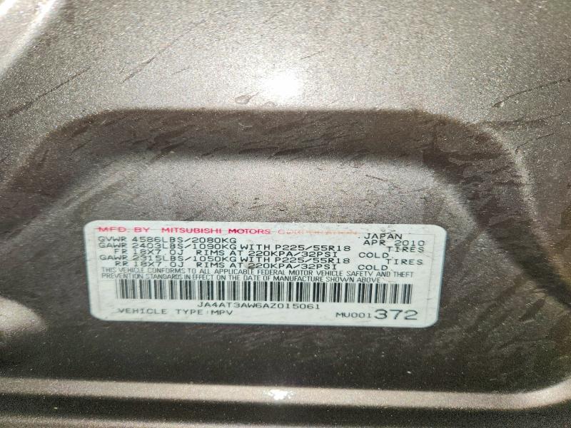 2010 Mitsubishi Outlander se