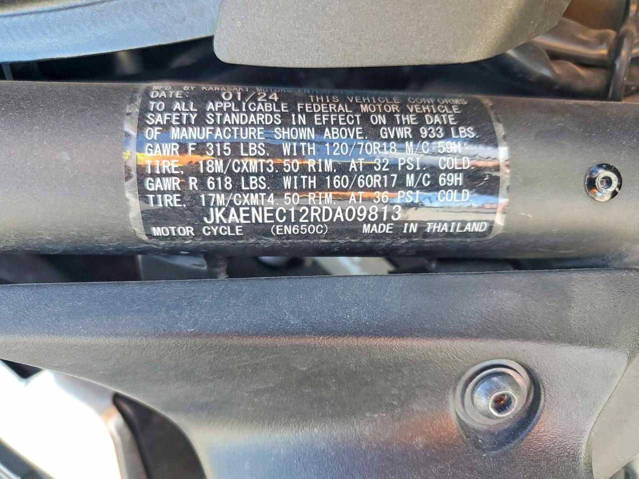 2024 Kawasaki EN650 C