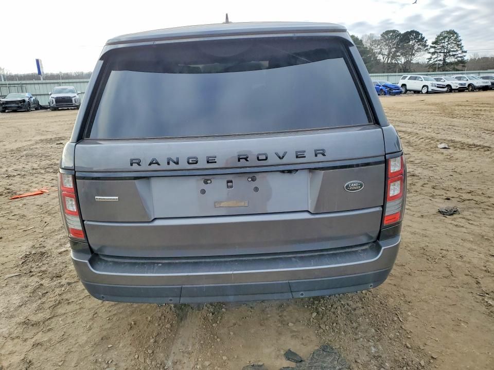 2016 Land Rover Range Rover Supercharged