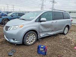 Vehiculos salvage en venta de Copart Elgin, IL: 2016 Toyota Sienna xle Premium 7-passenger