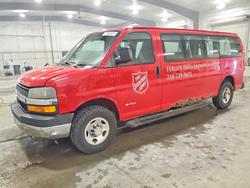 Chevrolet salvage cars for sale: 2006 Chevrolet Express G3500